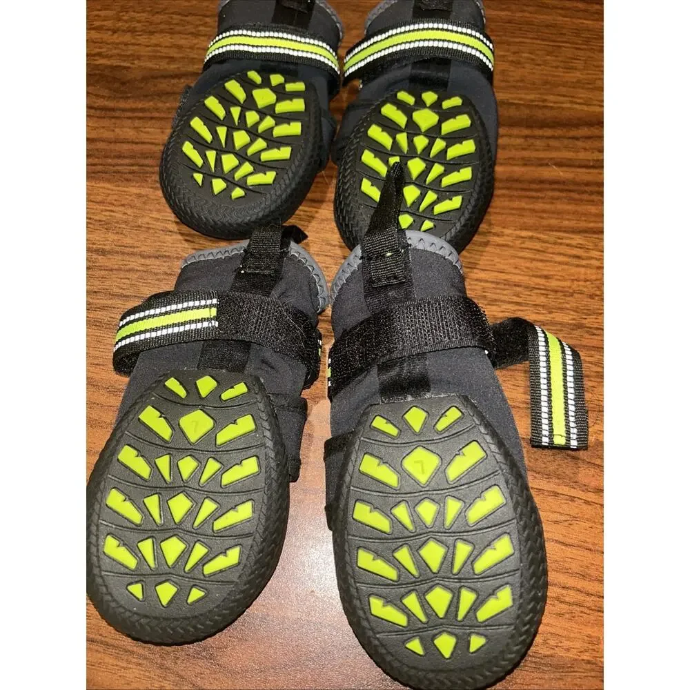Arcadia Trail All Terrain Dog Boots Size Small Reflective 4 Boots Xs/s Booties